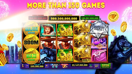 Slot game selection screen on GG Casino showing various game titles